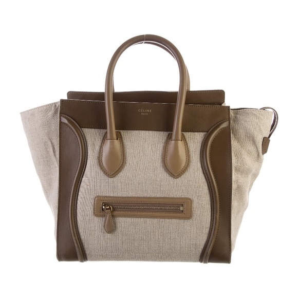 Celine Mini Canvas Tote - Picture 1 of 5